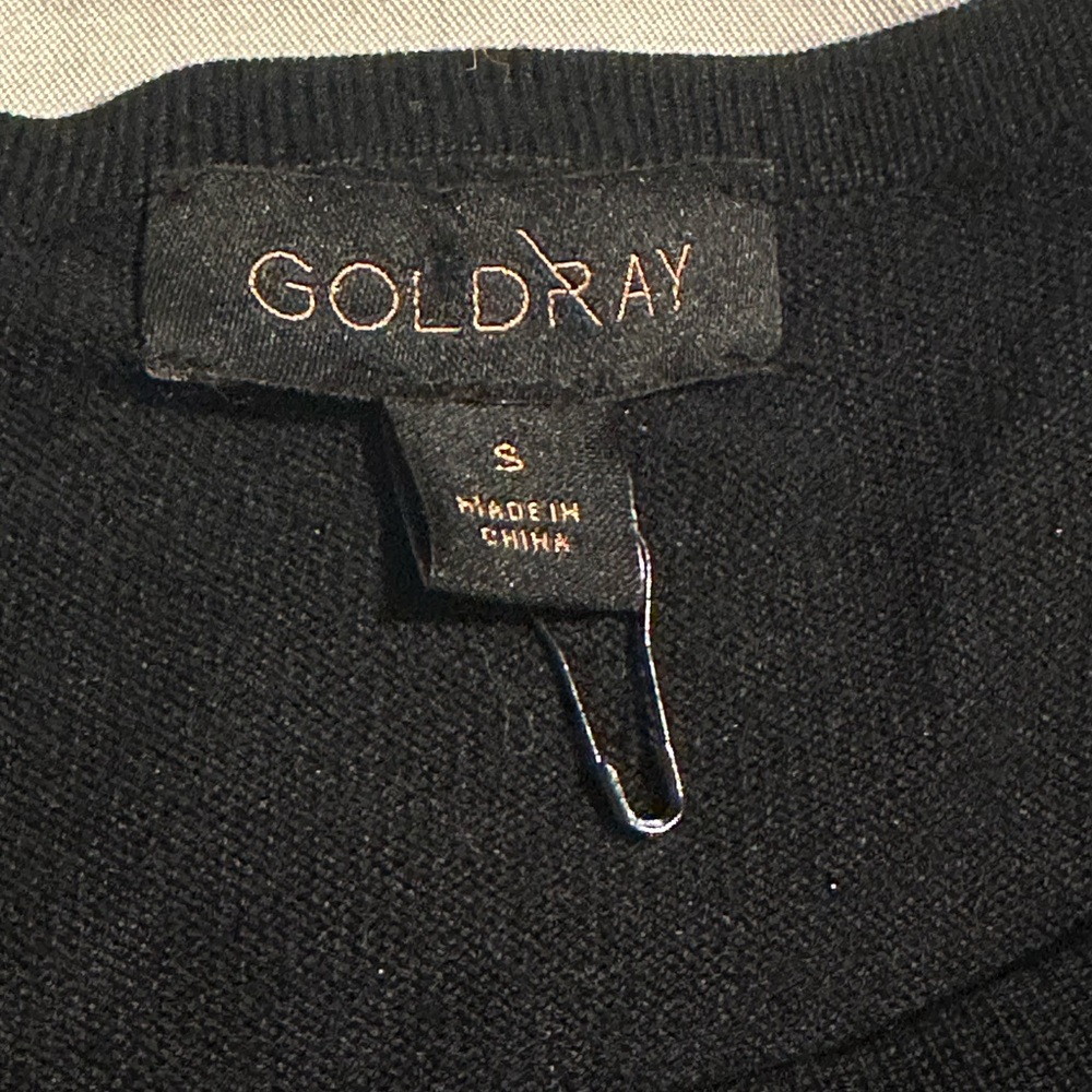 NWOT Goldray
Women Rosalie Sweater Dress, Black - Picture 12 of 12